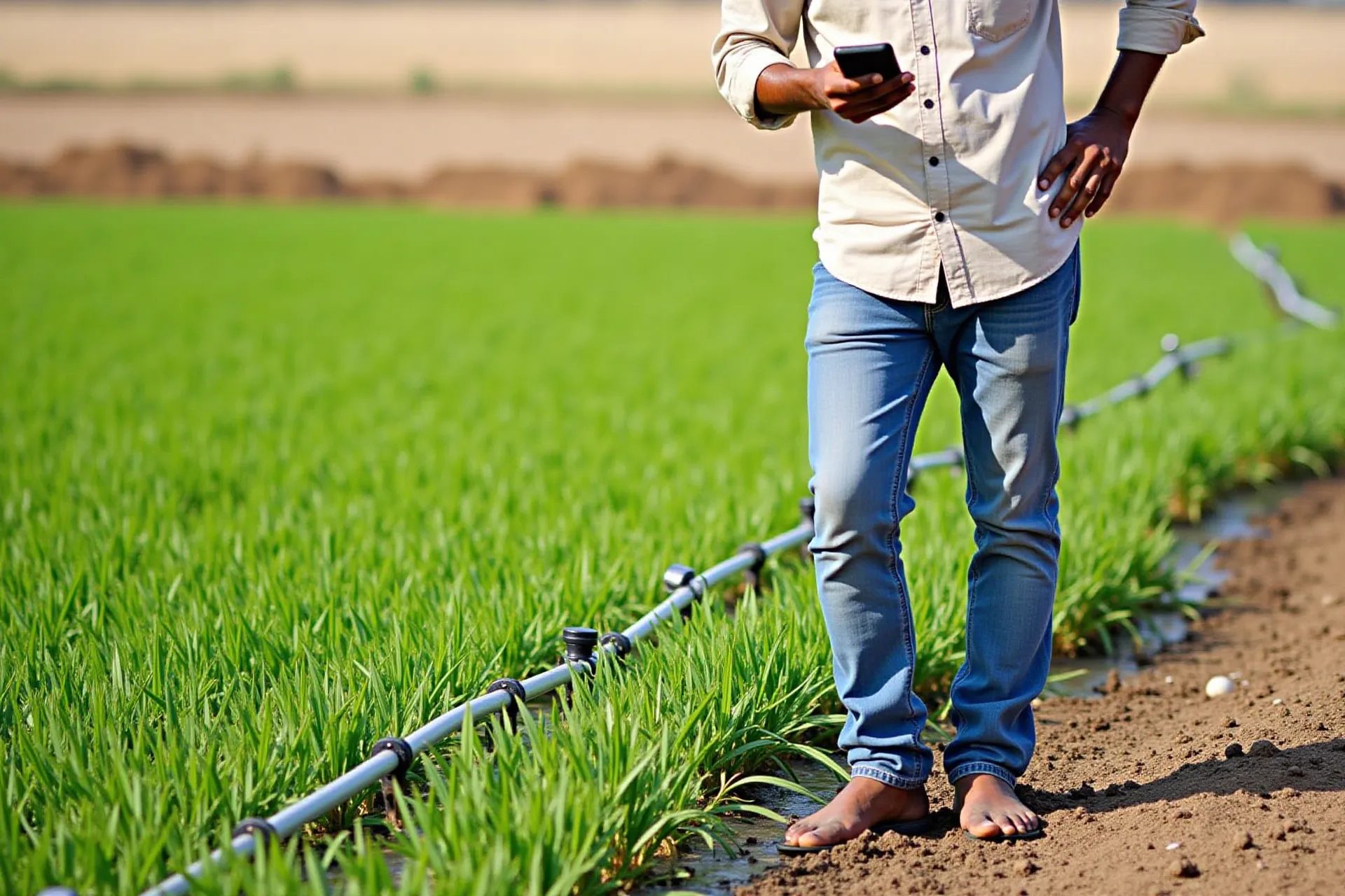 Maximizing Crop Yield with Smart Drip Irrigation